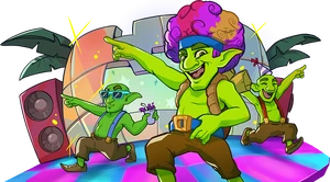 Na pista de dança