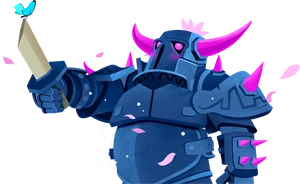 P.E.K.K.A e pétalas