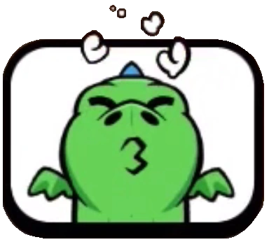 Baby Dragon Kissing