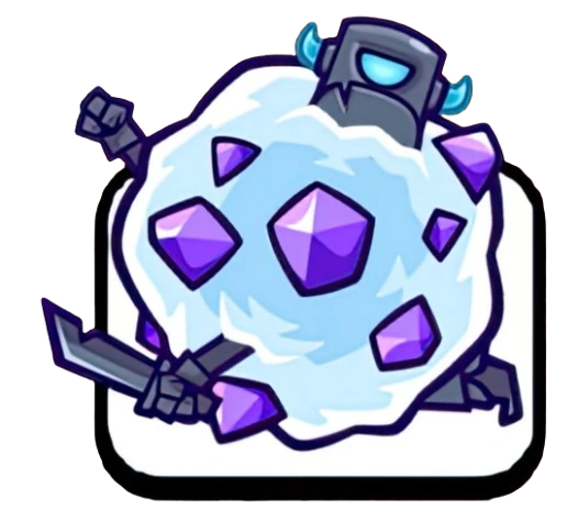 Evolved Giant Snowball Rolling Down