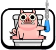 Flushing hog