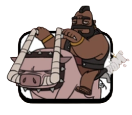 Hog Rider Clash-A-Rama Cycle