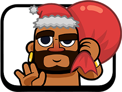 Hog Rider Santa Sack