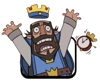 King Clash-A-Rama Alarm Clock