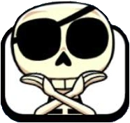 Skeleton Crossed Hands