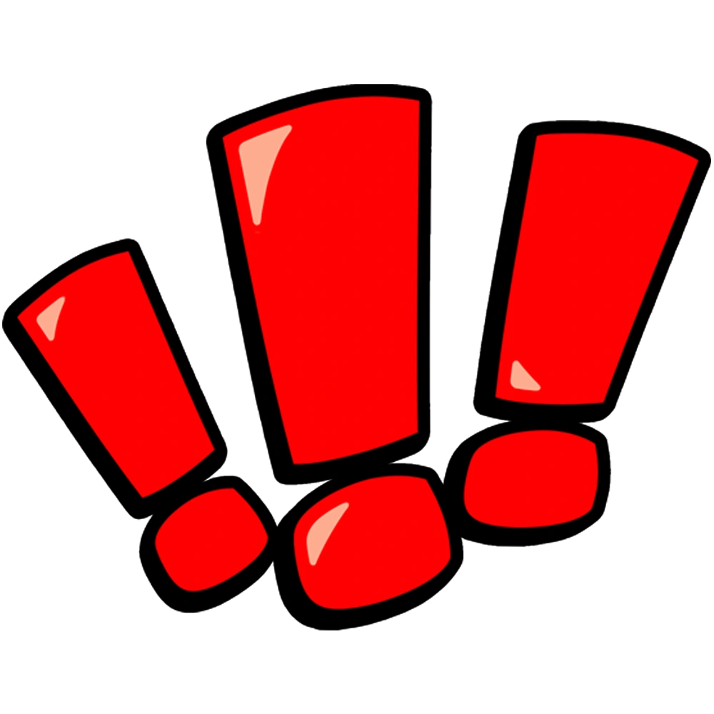 Text Exclamation